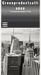 Mobile Screenshot of greenproductsalliance.com